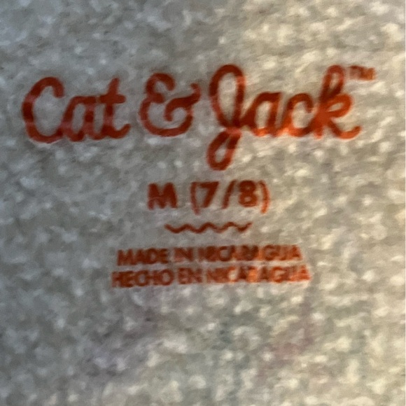 Girls Unicorn Fleece Zip-Up Hoodie Sweatshirt -M - Picture 2 of 5